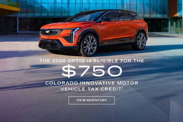 THE 2026 OPTIQ IS ELIGIBLE FOR THE $750 COLORADO INNOVATIVE MOTOR VEHICLE TAX CREDIT